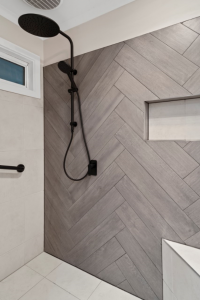 Large Shower Room with Dual Rail Shower